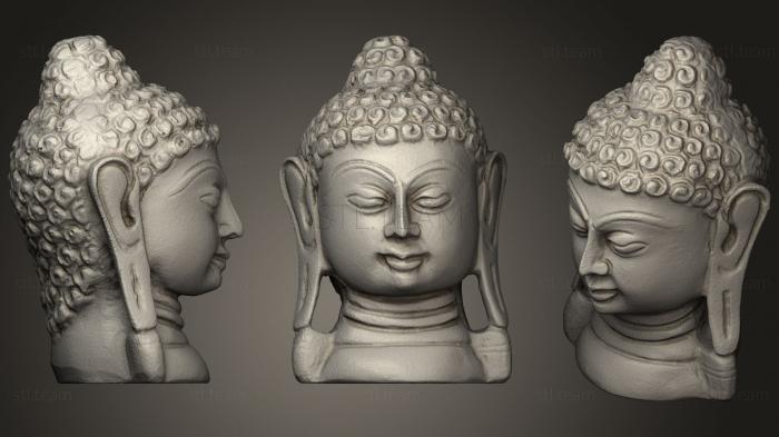 Бюсты и головы античные и исторические Господь Будда